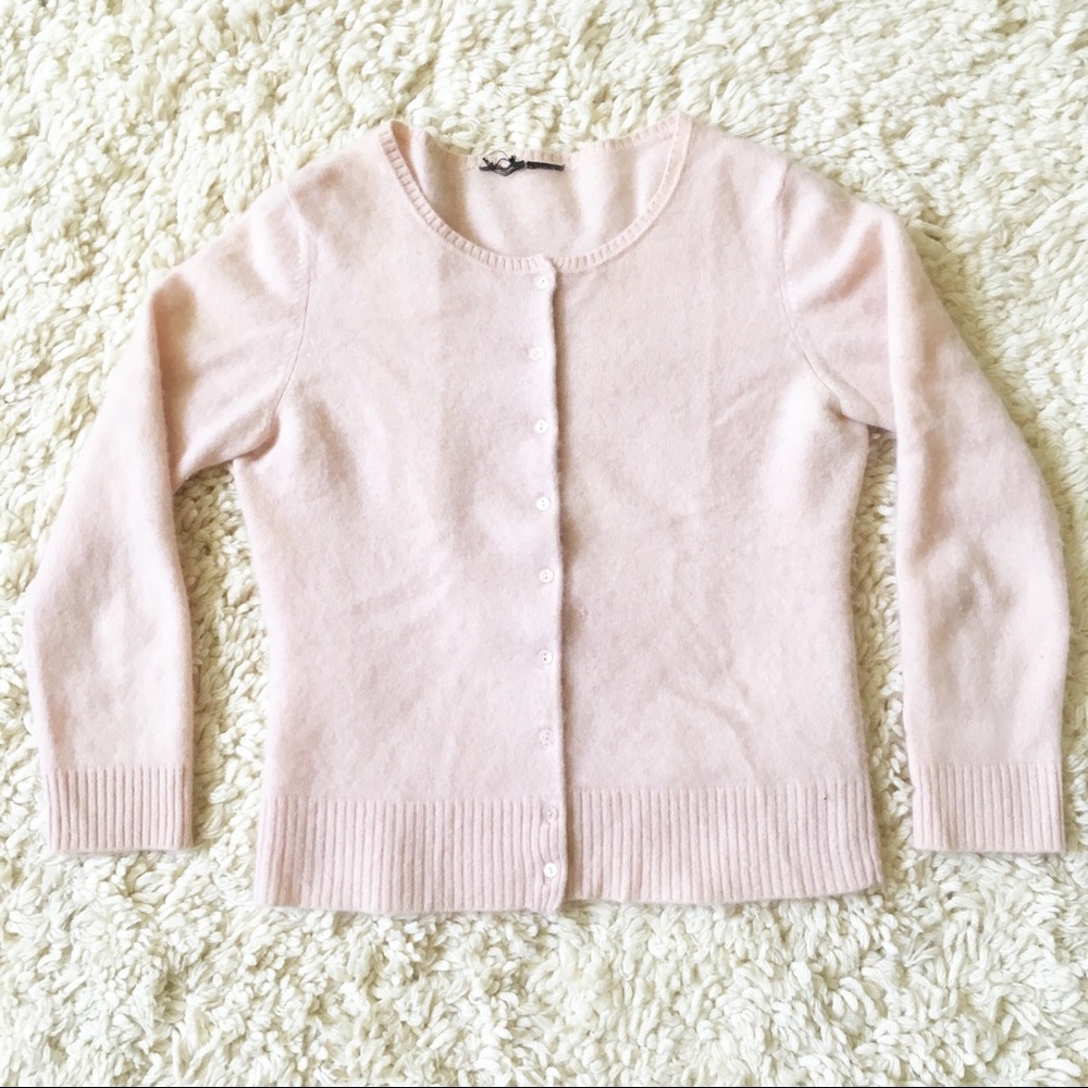 Vintage Blush Pink Cardigan XS